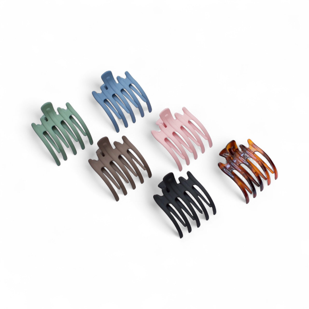 Wide tooth flat clip