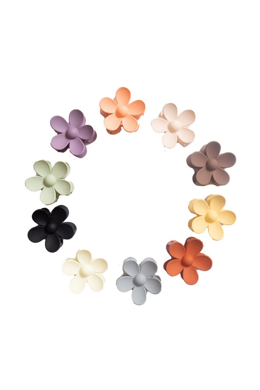 Large flower clips
